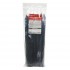 AddTools Attache autobloquante en nylon 12 po. avec dents en acier inoxydable - Noir - Paquet de 100