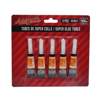 AddTools 5-Pack 3g Extra Strong Glue Tube