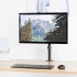 Ason Decor Single Desktop Stand for Monitors From 17 in. to 32 in. - 17.6 Kg