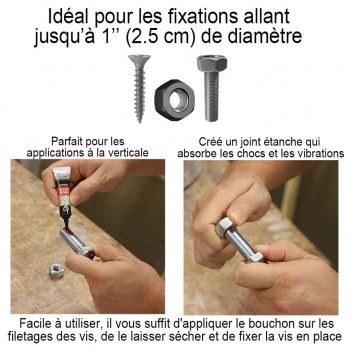 Bloqueur de filetage haute résistance Tank Bond - Permanent - 6 ml