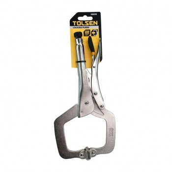 Tolsen 11-inch C-Clamp Locking Pliers