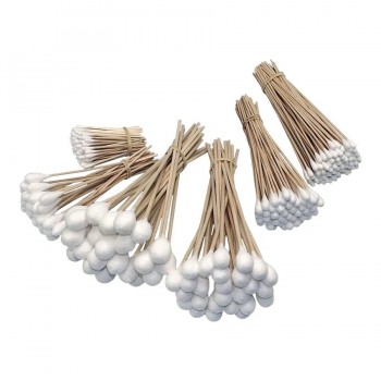 GRIP Assortment of 6 Sizes of Cotton Swabs - 325 pieces