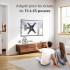 Ason Decor Support mural plein mouvement pour TV de 13 po à 43 po