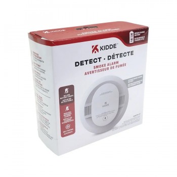 Détecteur de fumée photoélectrique KIDDE 20SD10 avec pile 10 ans