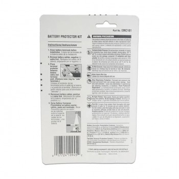 Exide Ensemble de protection anticorrosion pour bornes de batterie