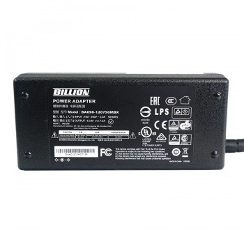 Adaptateur 12 V CA - 7.5 A - 2.5 mm - Centre positif