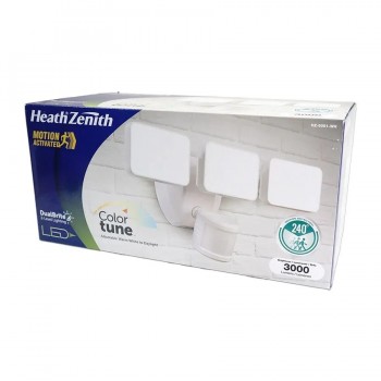 Heat Zenith Lumière de sécurité DEL à détecteur de mouvement - Blanc