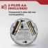 KIDDE DETECT 10SDR Compact AA Battery-Powered Smoke Detector