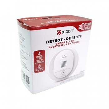 Détecteur de fumée compact DÉTECTE KIDDE 10SDR - Piles AA