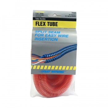 Gaine annelée fendue de 12.7 mm (1/2 po) - 1.8 m (4 pi) - Orange