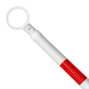 AddTools Extendable Traffic Cone Bar - 3.3 to 7 ft - Red and White