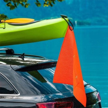 AddTools Mesh Flag with Grommets - Orange - 18 X 18 in - 2-Pack