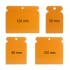 Tolsen Plastic Scraper Set - 4 Pieces