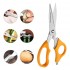 Tolsen 8-3/4 in. 10-in-1 Multi-Purpose Scissors