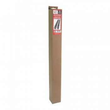 RedLink Spirale de gestion des câbles sous le bureau - 50 X 4 cm - Noir - Paquet de 2