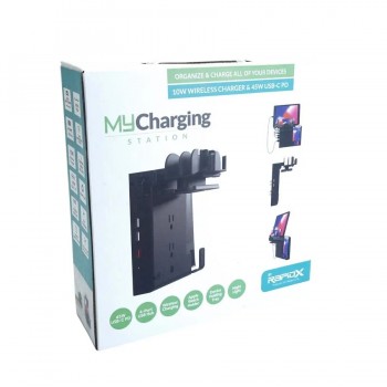 All-in-One Charging Station for 7 Devices - 58 W