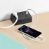 1.5m 3-Outlet Mountable Surge Bar - 2 USB / 1 USB-C - 900J - Black