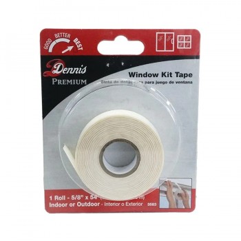 Window Kit Double-sided Tape - Clear - 5/8 in x 54 ft