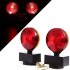 Set of 2 Magnetic LED Towing Lights - 12V - 4 in. - Red/Amber