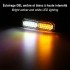 AddTools Vehicle LED Strobe Light Bar - 21 Modes - 12-24V - Amber/White AddTools Vehicle LED Strobe Light Bar - 21 Modes - 12-24V - Amber/White