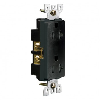 PureVolt Prise décora inviolable 20 A 125 V - Noir