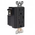 PureVolt Prise murale double inviolable avec USB/USB-C 15 A 125 V - Noir