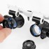 Loupe frontale avec lumières DEL et lentilles interchangeables - 8X/15X/23X