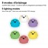 Ason Decor Rechargeable Touch Night Light - Lying Dog - 9 RGB Modes