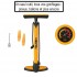 Pompe manuelle à pied pour vélo TOLSEN avec manomètre - 120 PSI Pompe manuelle à pied pour vélo TOLSEN avec manomètre - 120 PSI