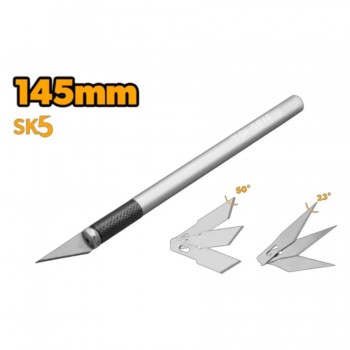 Couteau de précision léger TOLSEN avec 7 lames SK5