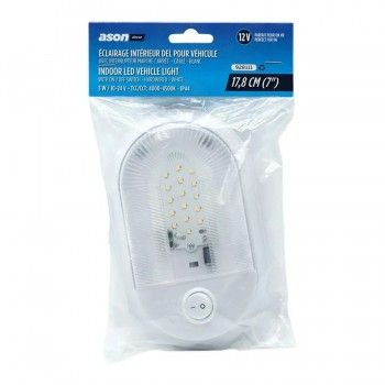 Ason Decor Wired Vehicle Interior LED light - 12V - 7 in - White
