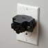 PureVolt T-shaped 3-socket Wall Adapter - 125V - 15A - Black
