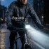 PureVolt Ensemble de lumières avant et arrières de vélo 6 DEL rechargeables