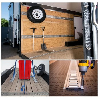 AddTools Rail d'arrimage - E-Track - 3.048m (10 pi.)