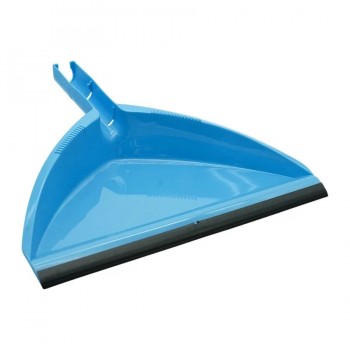 AddTools Balai avec manche de 120 cm et porte-poussière - Bleu