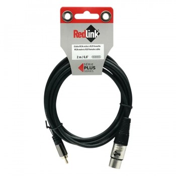 RedLink RCA Male to XLR Female Cable - 2 m