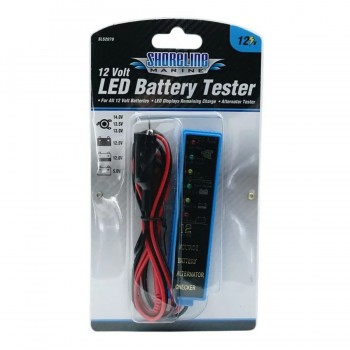 Testeur de batterie 12V SHORELINE avec indicateurs DEL