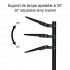 PureVolt Lampadaire DEL solaire avec détecteur de mouvement - 12 W - 3TCC PureVolt Lampadaire DEL solaire avec détecteur de mouvement - 12 W - 3TCC