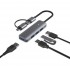 Ason Tech Concentrateur multiport 4-en-1 à USB 3.0 avec adaptateur USB-C Ason Tech Concentrateur multiport 4-en-1 à USB 3.0 avec adaptateur USB-C
