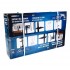 Ason Decor Support de téléviseur sur pied réglable avec tablette - 37 à 75 po - 50 kg Ason Decor Support de téléviseur sur pied réglable avec tablette - 37 à 75 po - 50 kg