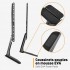 Ason Decor Support de table ajustable pour téléviseur de 23 à 70 po - 50 kg
