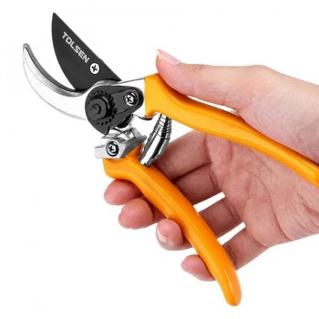 TOLSEN Bypass Pruner with Stainless Steel Blades - 8 in