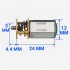 Gear Motor - 52 to 62 RPM - 5-6 V DC Gear Motor - 52 to 62 RPM - 5-6 V DC