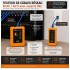 AddTools Testeur de câbles réseau RJ45 et RJ11 avec voyants DEL