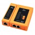 AddTools Testeur de câbles réseau RJ45 et RJ11 avec voyants DEL