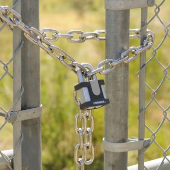 Cadenas en acier laminé BRINKS avec 2 clés - 50 mm