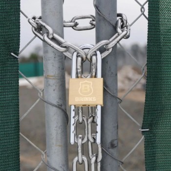 Cadenas en laiton BRINKS avec anse réglable et 2 clés - 50 mm