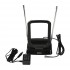 Antenne TVHD amplifiée intérieure RCA - UHF/VHF - 8K - 65 km Antenne TVHD amplifiée intérieure RCA - UHF/VHF - 8K - 65 km
