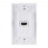 Plaque murale Décora HDMI JASCO UltraPro - 1 port - 4K - Blanc Plaque murale Décora HDMI JASCO UltraPro - 1 port - 4K - Blanc