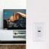 Plaque murale Décora HDMI JASCO UltraPro - 1 port - 4K - Blanc Plaque murale Décora HDMI JASCO UltraPro - 1 port - 4K - Blanc